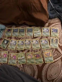 Vintage Pokemon Card Lot Grass Water Type Gen 12 Wooper Oddish Paras Ends Sunday - Image 3