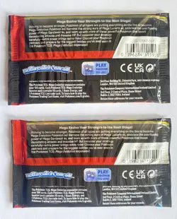 2x Pokemon TCG Mega Evolution Booster Packs Sealed Cards - Image 2