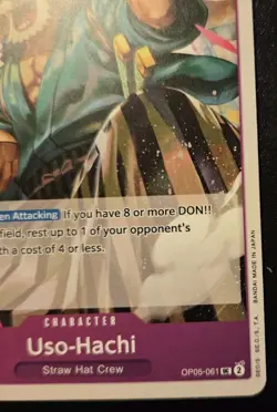 Uso-Hachi OP05-061 Uncommon Awakening Of The New Era One Piece Card Game - Image 5