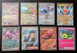 Huge Pokemon 28 card lot - SIRs, Illustration Rares, Full Art, Ex - Pack Fresh - Image 4