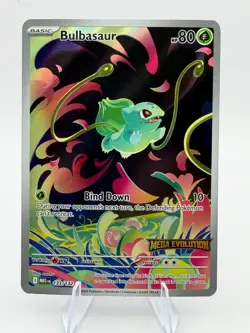 Bulbasaur - (Mega Evolution Stamped) 133/132 Miscellaneous Cards & Products Holo - Image 1