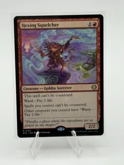 Magic The Gathering Lorwyn Eclipsed Hexing Squelcher Regular Near Mint - Image 1