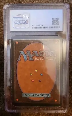 MTG Crusade Revised Edition Regular Rare CGC 6 Ex/NM Mint - Image 2