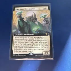 Master of Ceremonies (Extended Art) Commander: Streets of New Capenna - Image 1
