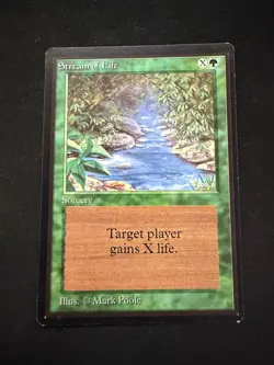 Magic The Gathering: Beta Stream of Life MTG Beta - Image 1