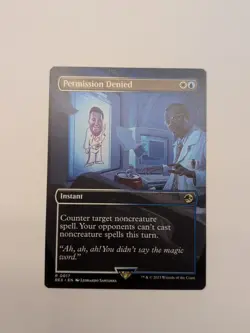 Permission Denied (Borderless) Universes Beyond Jurassic World Regular - Image 1