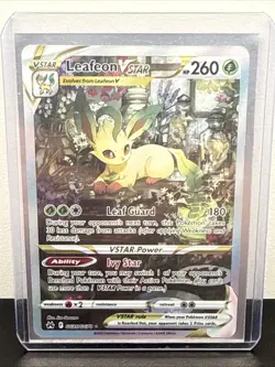 Pokemon TCG Crown Zenith Leafeon VSTAR GG35/GG70 - Image 1