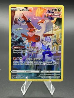 Latias #GG20/GG70 2023 Pokemon Crown Zenith Galarian Gallery Holo NM - Image 1