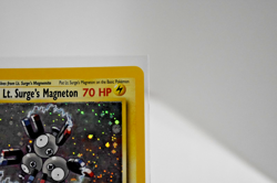 Pokemon TCG - Lt. Surge's Magneton 008/132 Gym Heroes Holo Unlimited - NM - Image 2