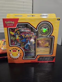 Pokemon TCG 2026 Pokemon Day Collection X 6 + Mega Evolution Booster Bundle NEW! - Image 3