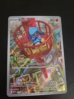 Riolu MEP 010 ETB Black Star Promo - Pokemon TCG Mega Evolution - NM - Image 1