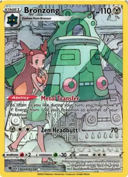 Pokemon TCG Bronzong TG11/TG30 Astral Radiance Trainer Gallery Ultra Rare VLP - Image 1