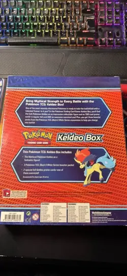Pokemon Keldeo Box - 2*Dragons Exalted + 1*Noble Victories Booster Packs - Image 2