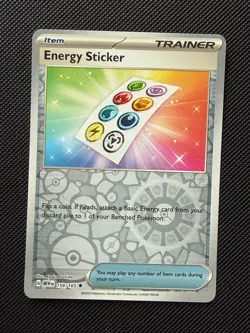 159/165 Energy Sticker - Pokemon Scarlet & Violet 151 - Reverse Holo - Image 1
