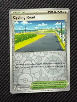 157/165 Cycling Road - Pokemon Scarlet & Violet 151 - Reverse Holo - Image 1