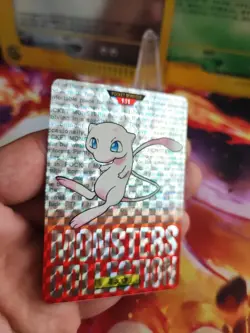 Pokemon Karte Card Mew Monsters Collection Red Carddass 1996 Holo japanese Exc - Image 2