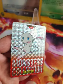 Pokemon Karte Card Mew Monsters Collection Red Carddass 1996 Holo japanese Exc - Image 3