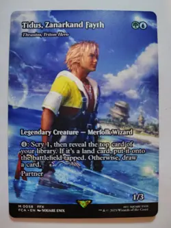 Tidus Zanarkand Fayth Thrasios Triton Hero Nonfoil Card #0058 MTG NM - Image 1