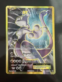 Mewtwo EX (Full Art) 103/108 XY - Evolutions Ultra Rare Pokemon Card NM - Image 1