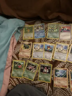 Vintage Pokemon Card Lot Gen 2 Johto Neo Era Cyndaquil Wooper Furret Ends Sunday - Image 1