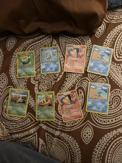 Vintage Pokemon Card Lot Gen 2 Johto Neo Era Cyndaquil Wooper Furret Ends Sunday - Image 3