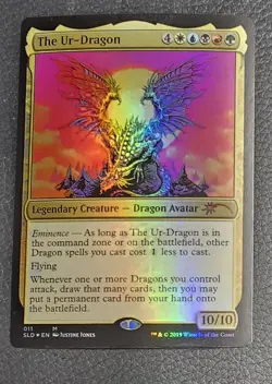 MTG Magic the Gathering The Ur-Dragon (11) Secret Lair Drop Series LP FOIL - Image 1