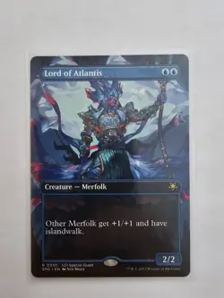 Lord of Atlantis - Special Guests SPG #0001 - Borderless - NM - MTG - Image 1