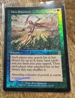 Mtg Odyssey New Frontiers FOIL NM/LP - Image 1