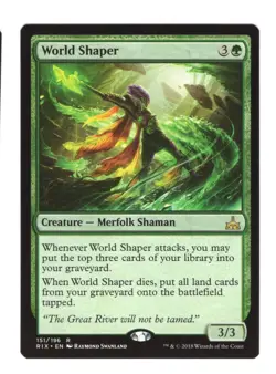World Shaper, Rivals of Ixalan RIX 151, Regular English NM - Image 1