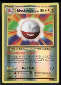 NM Pokemon TCG XY Evolutions Electrode 40/108 Reverse Holo Combined shipping - Image 1
