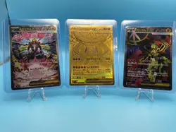 Pokemon TCG Japanese Lot- Nihil Zero: Mega Zygarde Ex SR, SAR, & MUR Gold - Image 1