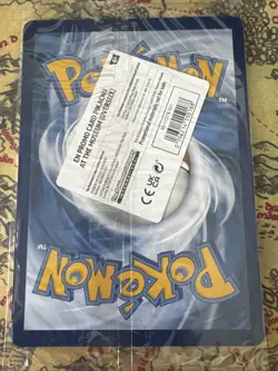 Pikachu At The Museum Pokemon X Natural History Sealed Museum Jumbo Promo Card - Image 5