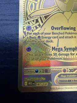 Pokemon - Mega Gardevoir ex 187/132 - Mega Hyper Rare See Description - Image 2
