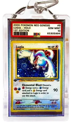 Pokemon 2000 Neo Genisis Lugia Holo 1st Edition Psa 10 [Read Description] - Image 5