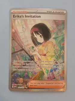 Pokemon 151 Erika's Invitation 203/165 Special Illustration Rare - Image 1