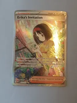 Pokemon 151 Erika's Invitation 203/165 Special Illustration Rare - Image 3