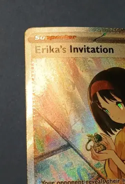 Pokemon 151 Erika's Invitation 203/165 Special Illustration Rare - Image 5