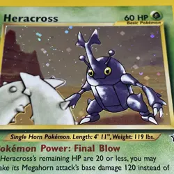 Pokemon-2000 Neo Genesis Heracross 6/111 Holo Rare! - Image 4