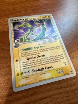 Rayquaza ex Delta Species 2007 Tom Roos 97/101 World Championship Deck Pokemon - Image 3