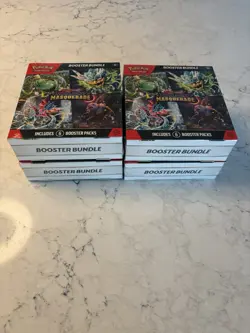 (4) Lot 2024 Pokemon Twilight Masquerade Factory Sealed Booster Bundle Box - Image 3