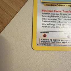 Pokemon TCG Ditto Fossil Set Non-Holo Rare #18/62 MP - Image 2