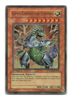 Super Conductor Tyranno - SD09-EN001 1st Edition Ultra Rare - YuGiOh-LP - Image 1
