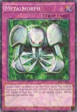1x (EX) Metalmorph - BP03-EN189 - Shatterfoil - 1st Edition YuGiOh - Image 1