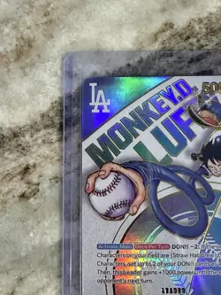 One Piece Monkey.D.Luffy La Dodgers Collaborative Card! - Image 4