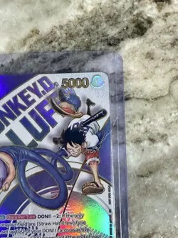 One Piece Monkey.D.Luffy La Dodgers Collaborative Card! - Image 5