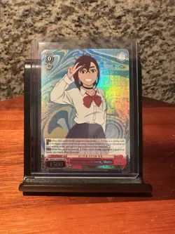 Weiss Schwarz Dandadan DDD/S118-E050S SR Peace Sign And Smile, Momo English - Image 1