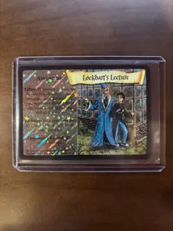 Lockhart's Lecture 33/140 Holo Rare Chamber of Secrets Harry Potter Card TCG - Image 1