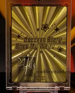 Makima Premium Metal Card Chainsaw Man Waifu Doujin Gold Anime CSM MR-002 - Image 3