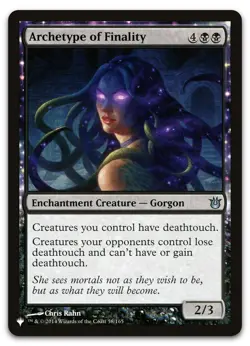 Archetype of Finality #58/165 (NM) List Reprints LIST LIST Magic MTG - Image 1