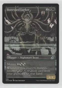 Boneyard Lurker (Showcase) Magic: Ikoria: Lair of Behemoths IKO #298 - Image 1